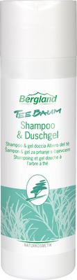 TEEBAUM SHAMPOO+Duschgel Bergland Tube 200 ml Gel