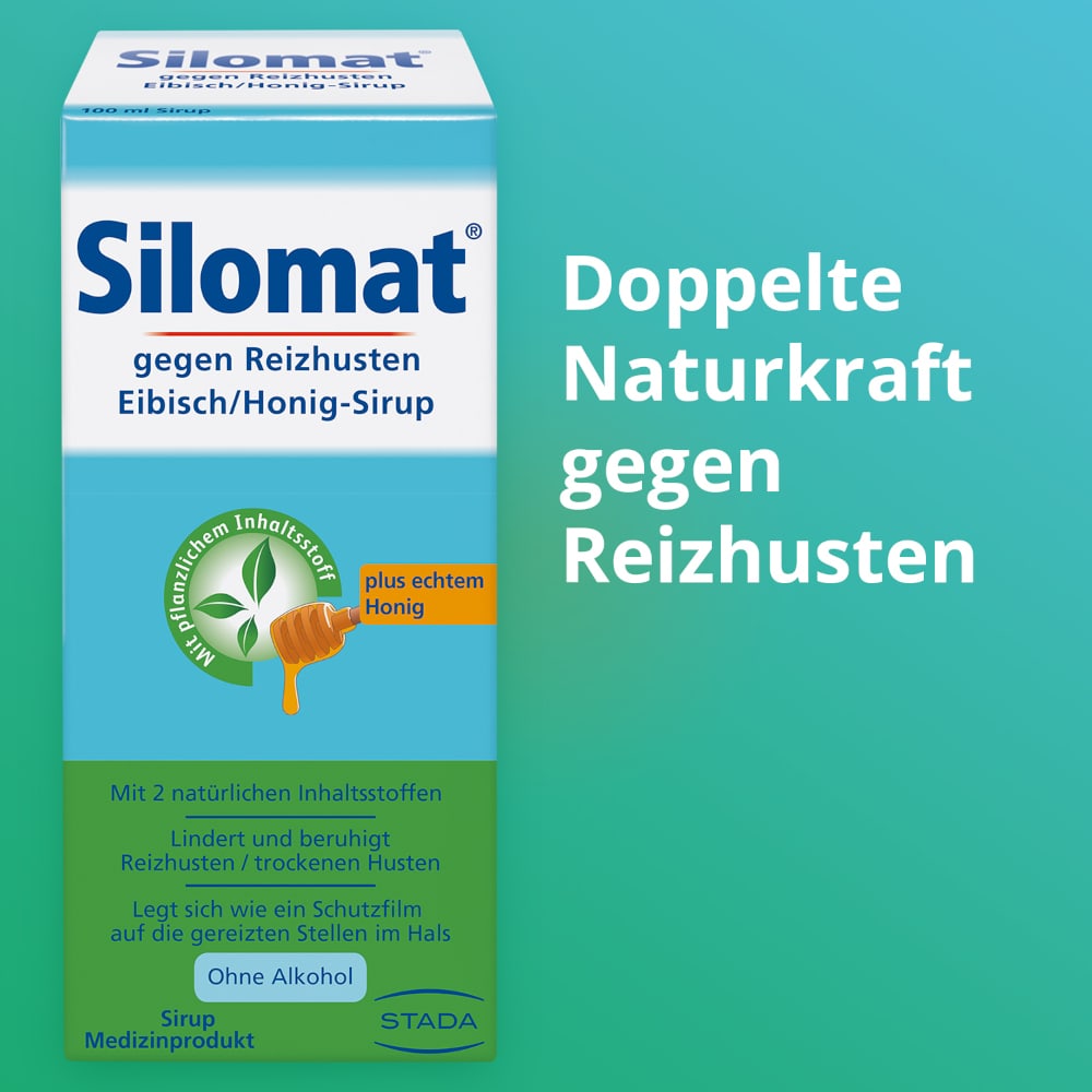 Silomat gegen Reizhusten Eibisch/Honig-Sirup 100 ml Sirup
