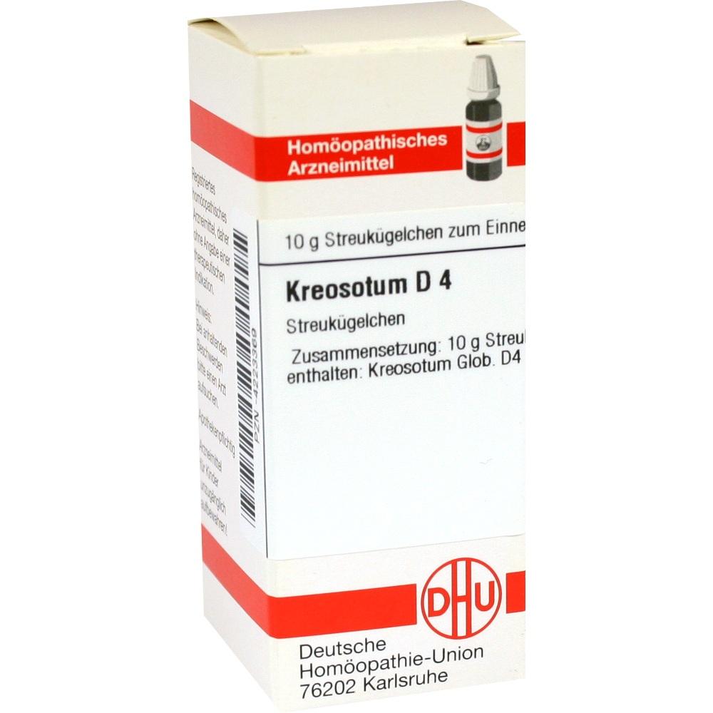 KREOSOTUM D 4 Globuli 10 g Globuli