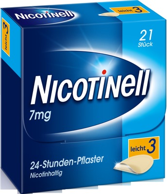 NICOTINELL 7mg/24 Stunden 21 St Pflaster transdermal