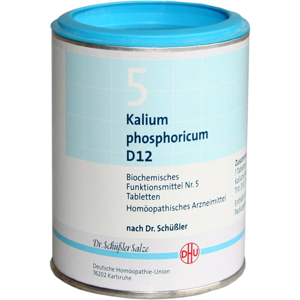 BIOCHEMIE DHU 5 Kalium phosphoricum D 12 Tabletten 1000 St Tabletten