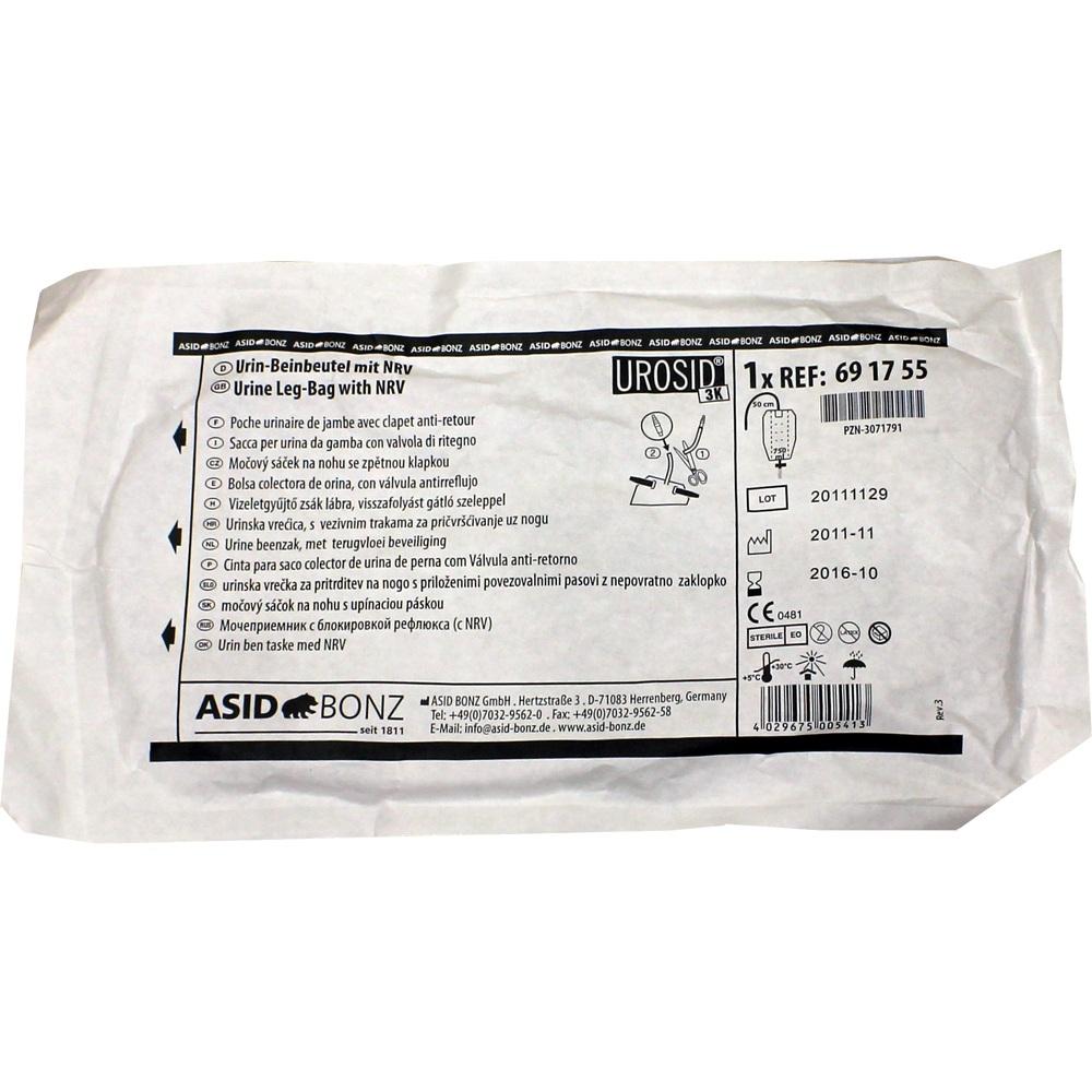 BEINBEUTEL 750 ml 50 cm Schlauch kürzbar 1 St Beutel