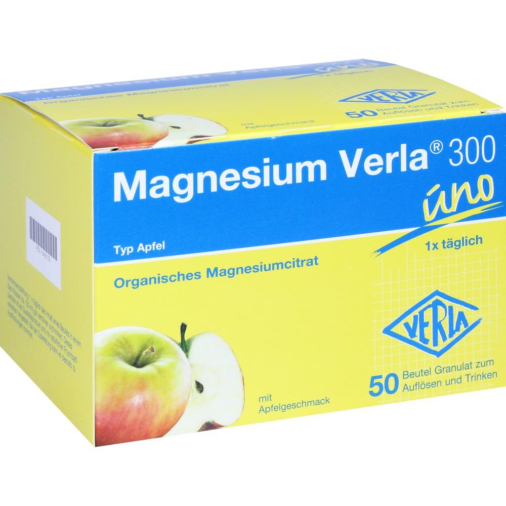 Magnesium Verla 300 uno Typ Apfel 50 St Granulat