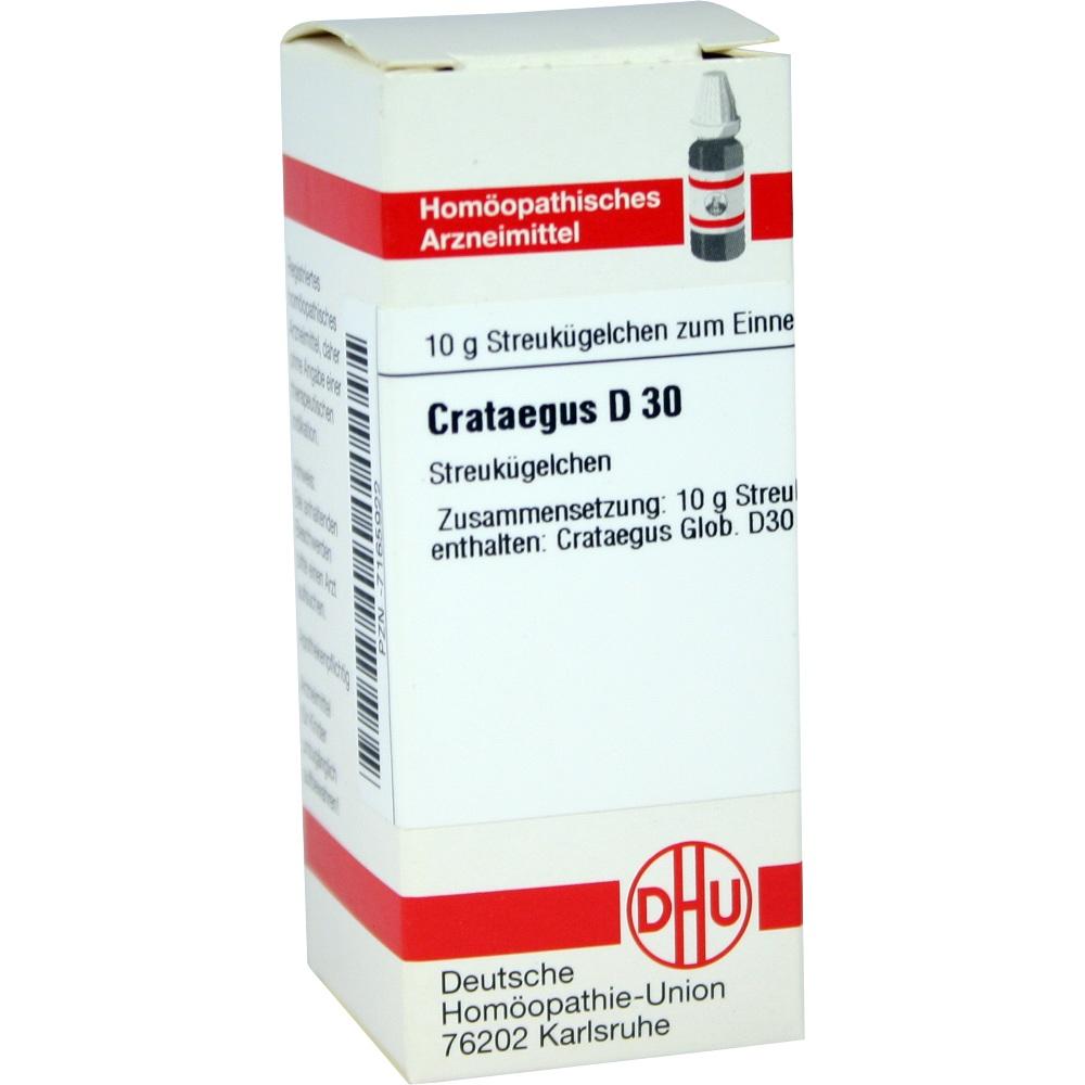 CRATAEGUS D 30 Globuli 10 g Globuli