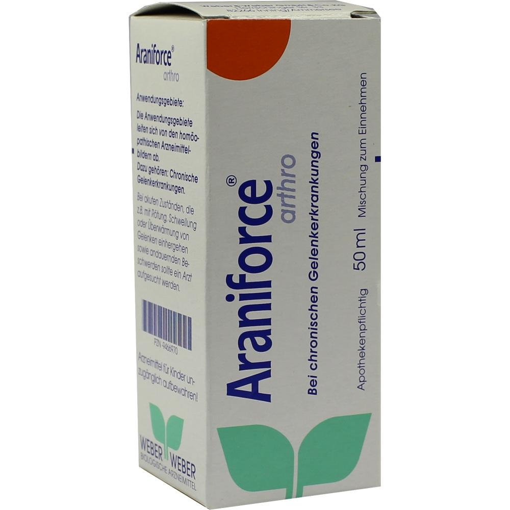 ARANIFORCE arthro Tropfen zum Einnehmen 50 ml Mischung