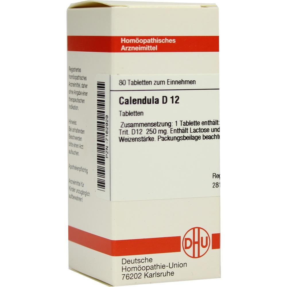 CALENDULA D 12 Tabletten 80 St Tabletten