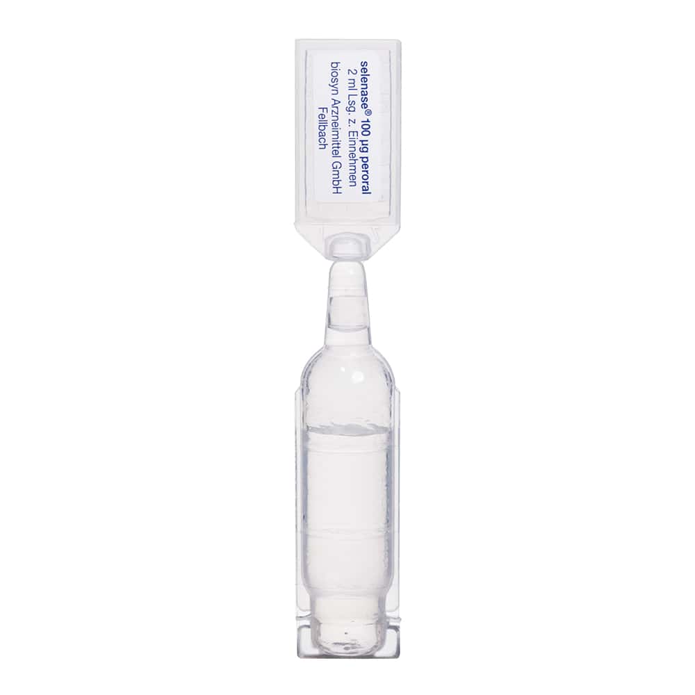 SELENASE 100 µg peroral Lösung zum Einnehmen 100X2 ml Lösung zum Einnehmen