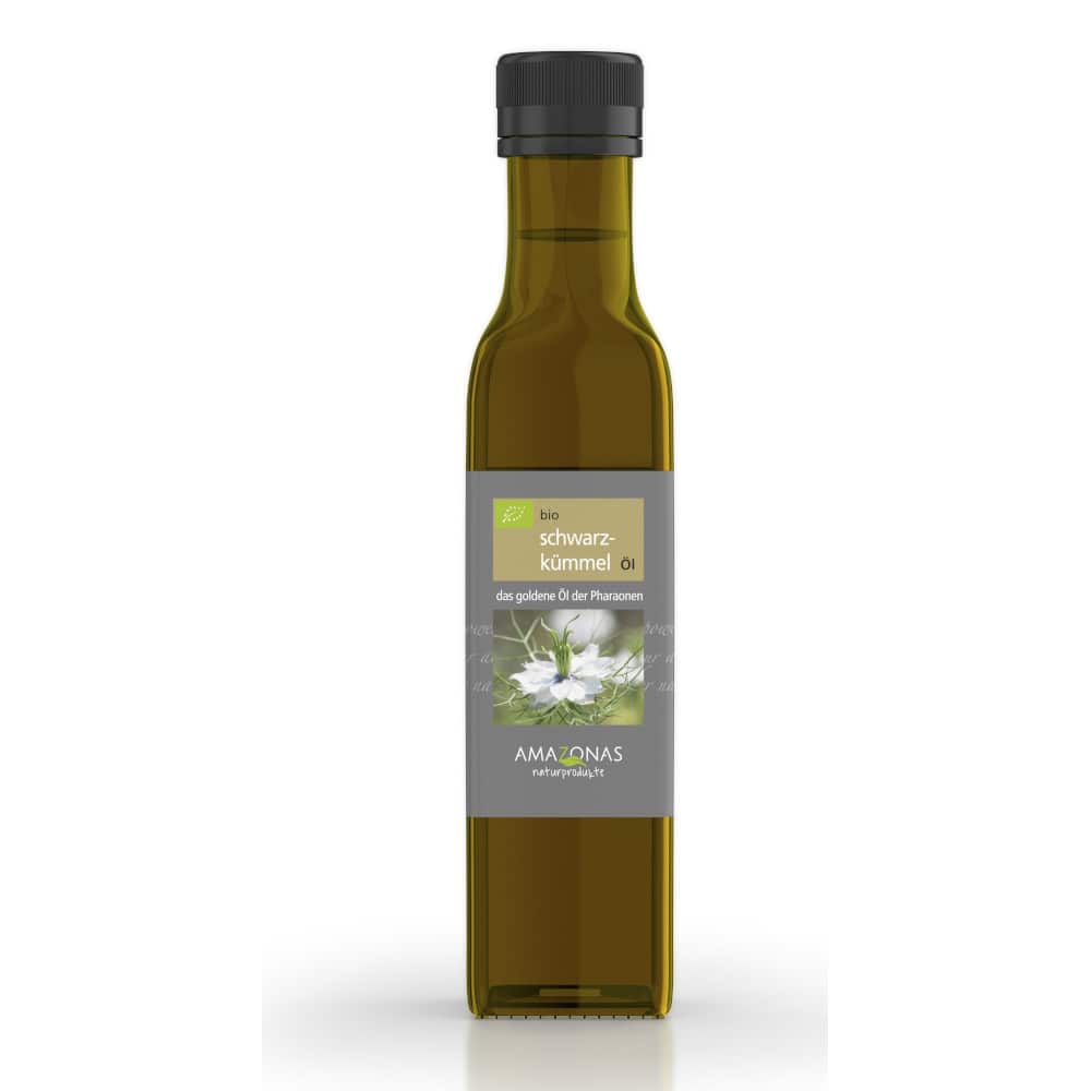 AMAZONAS Bio Schwarzkümmel Öl 250 ml Öl