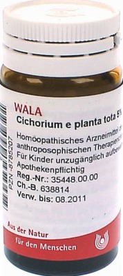 Cichorium e planta Tota 5% Globuli 20 g Globuli
