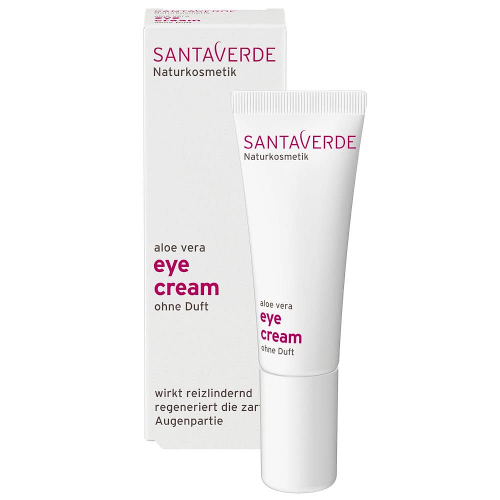 SANTA VERDE eye cream aloe vera ohne Duft 10 ml Creme