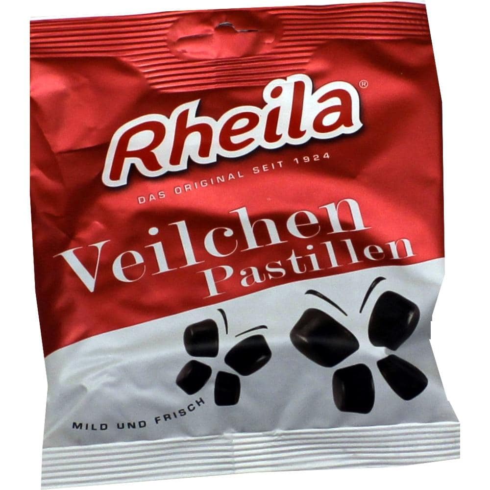 RHEILA Veilchen Pastillen mit Zucker 90 g Bonbons