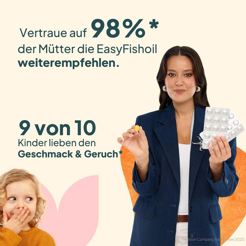 EasyFishoil Beta Glucan 30 St Kautabletten