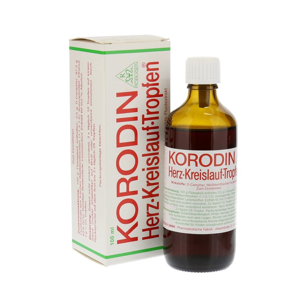 KORODIN Herz-Kreislauf-Tropfen 100 ml Flüssigkeit zum Einnehmen