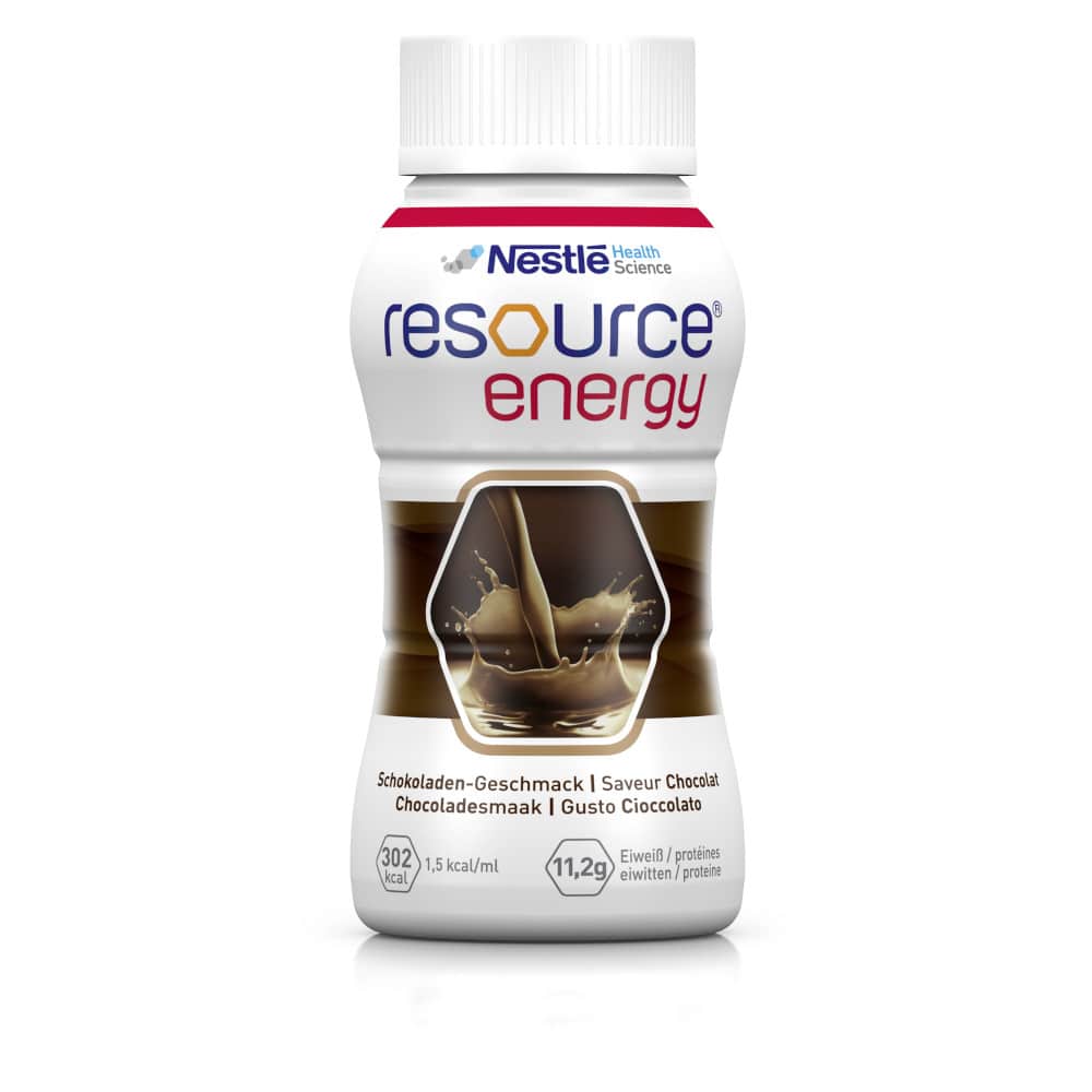 resource energy Schokolade 4X200 ml Flüssigkeit