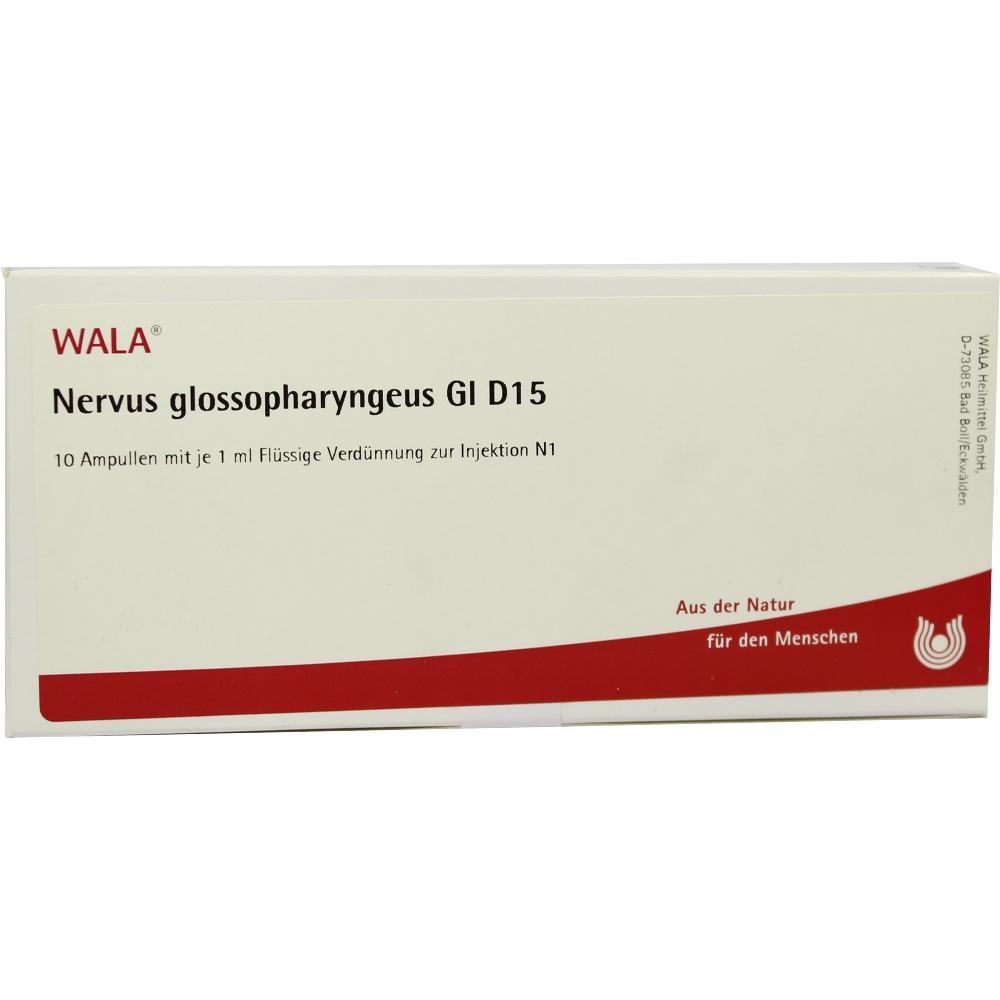 NERVUS GLOSSOPHARYNGEUS GL D 15 Ampullen 10X1 ml Ampullen