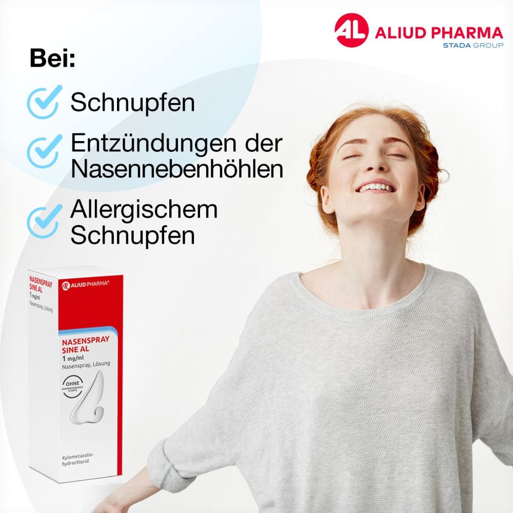 Nasenspray sine AL 1 mg / ml bei Schnupfen