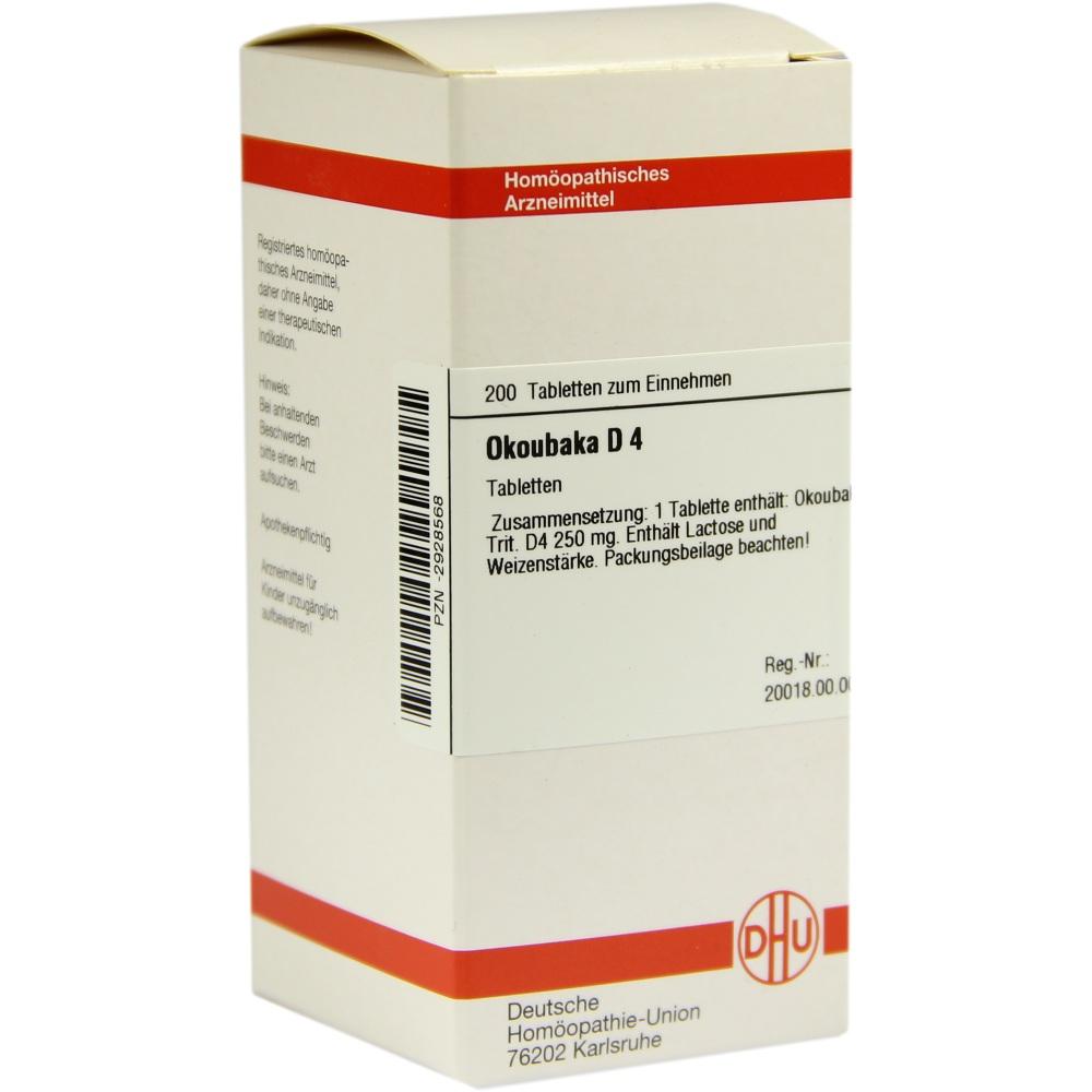 OKOUBAKA D 4 Tabletten 200 St Tabletten