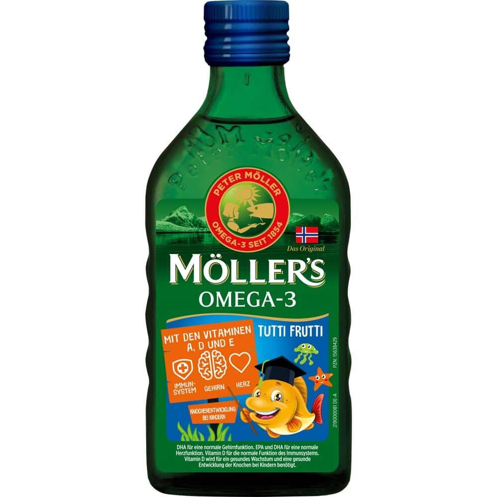 MÖLLER´S Omega-3 Kids 250 ml Öl