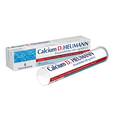 Calcium D3 HEUMANN 20 St Brausetabletten