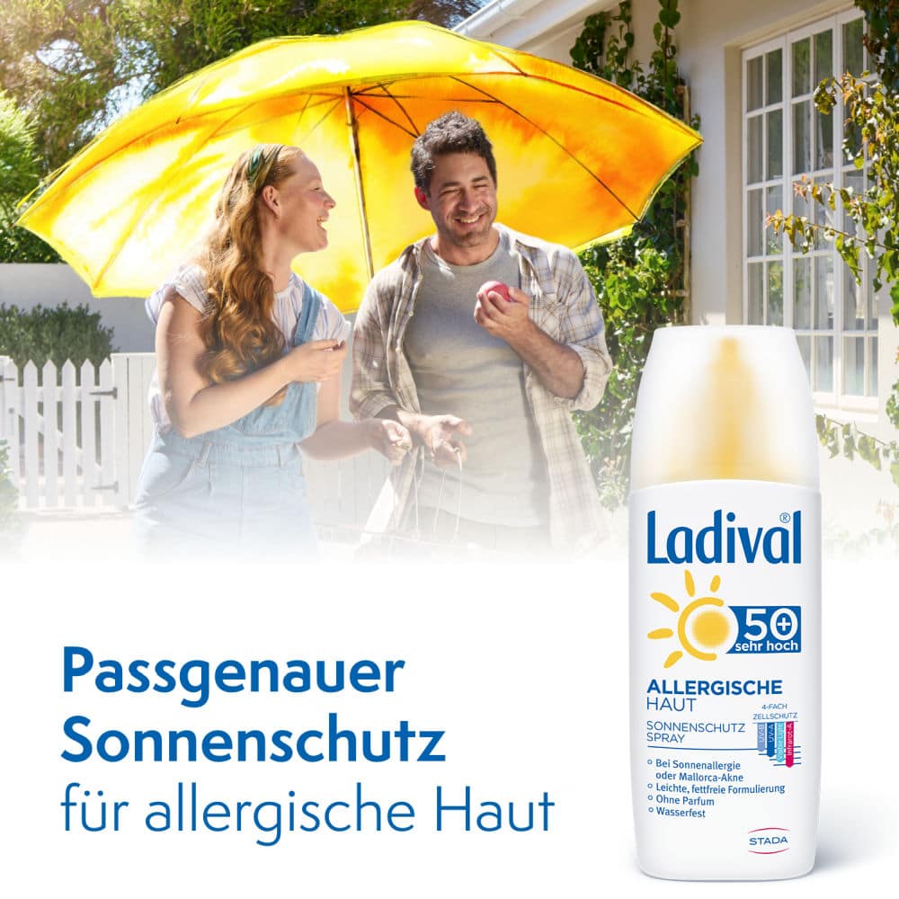 Ladival ALLERGISCHE HAUT SONNENSCHUTZ SPRAY LSF 50+ 150 ml Spray