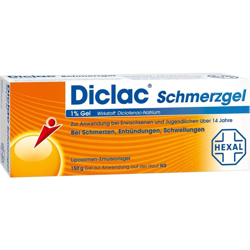 Diclac Schmerzgel 1% 150 g Gel