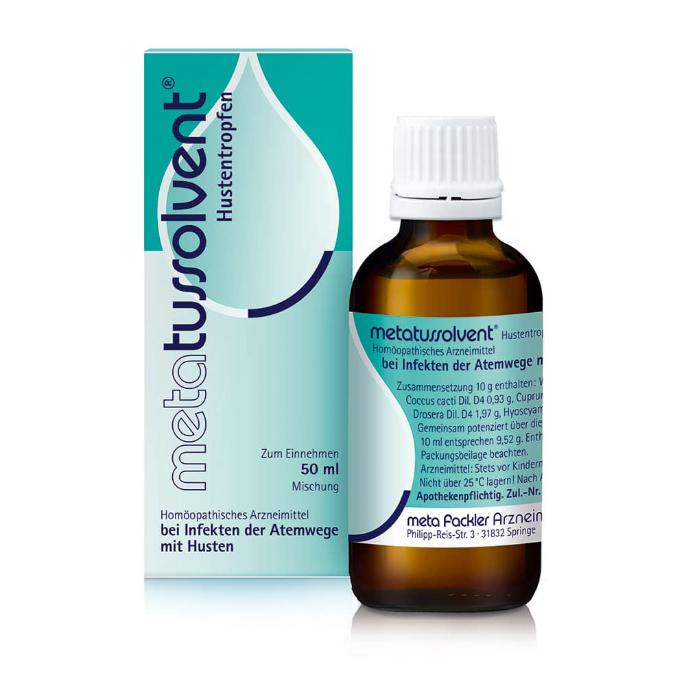 Metatussolvent Hustentropfen 50 ml Mischung