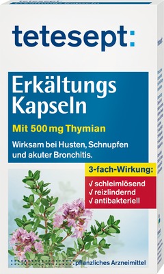 tetesept Erkältungskapseln 40 St Hartkapseln