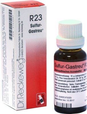 SULFUR GASTREU R 23 Tropfen zum Einnehmen 22 ml Mischung