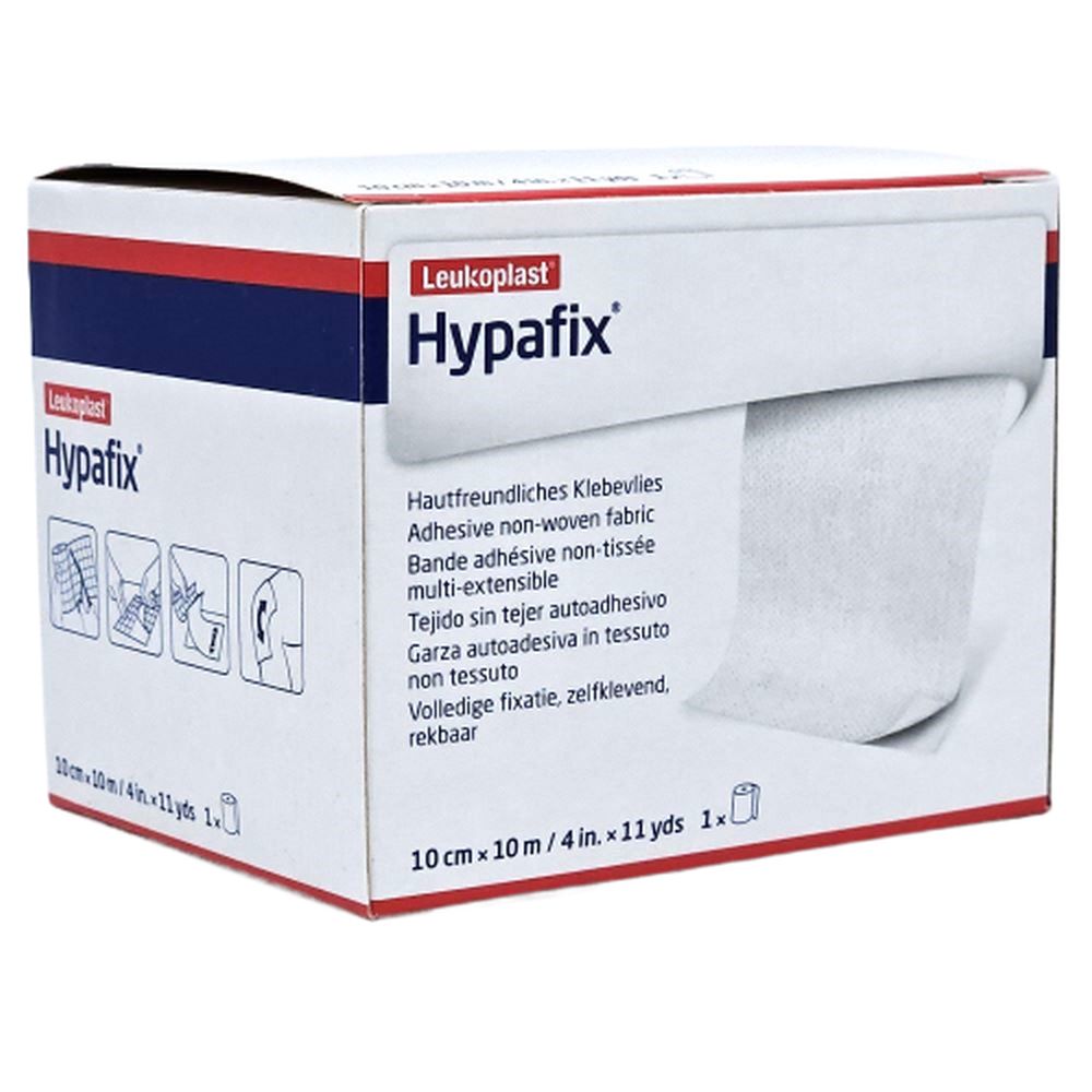 Hypafix Klebevlies hypoallergen 10 cmx10 m 1 St Pflaster