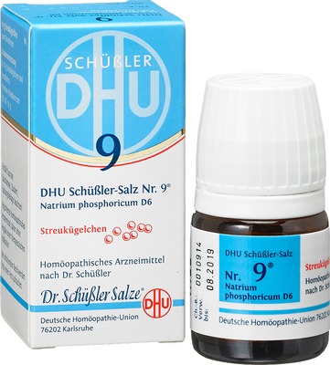 DHU Schüssler-Salz Nr. 9 Natrium phosphoricum D 6 Globuli 10 g Globuli
