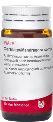 WALA Cartilago/Mandragora comp. 20 g Globuli