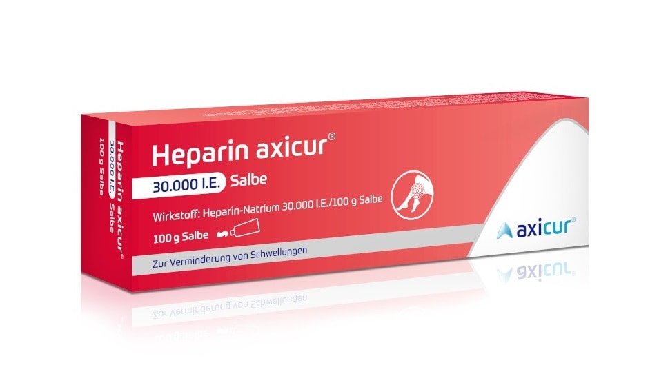 Heparin axicur 30.000 I.E. Salbe  100 g Salbe