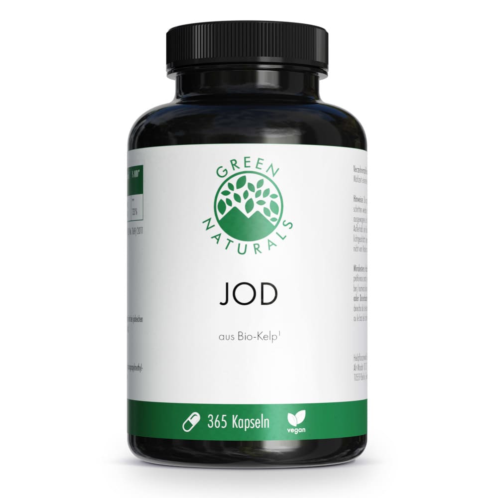 GREEN NATURALS Jod 200ug 365 St Kapseln