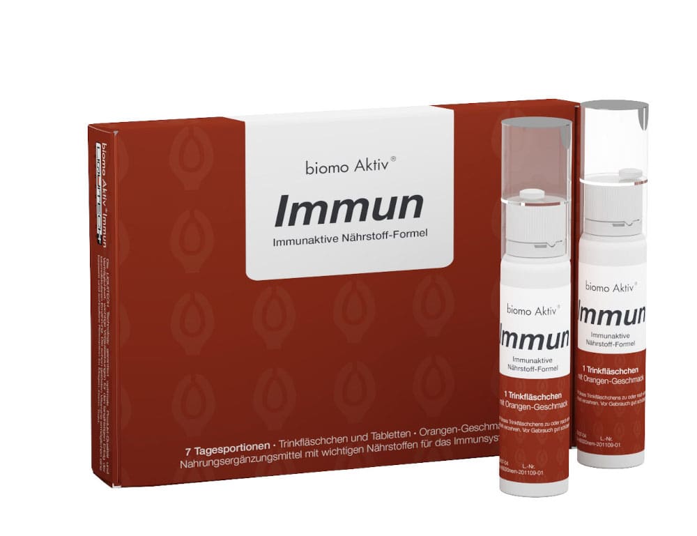 biomo Aktiv Immun Trinkfl.+Tab.7-Tages-Kombi 1 Packung Kombipackung