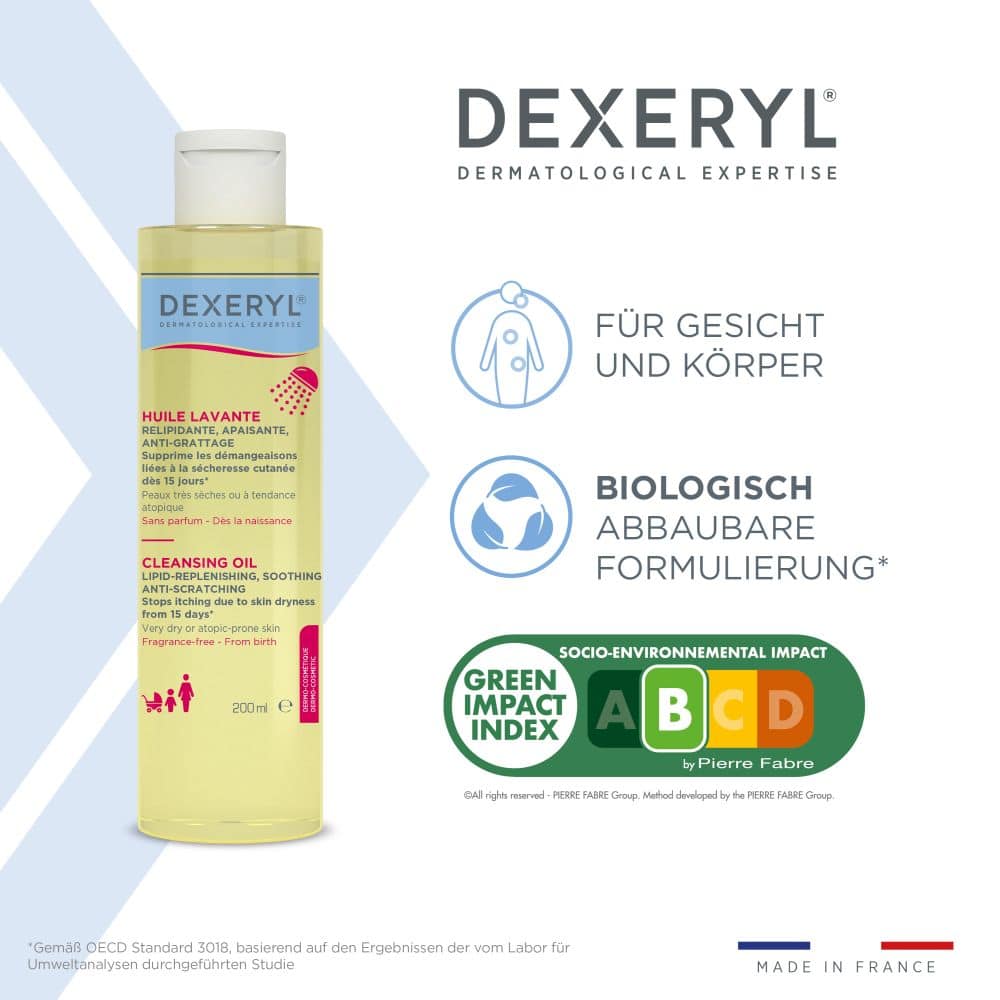 DEXERYL REINIGUNGSÖL 200 ml Duschgel