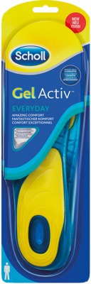 SCHOLL GelActiv Einlegesohlen Everyday men 2 St