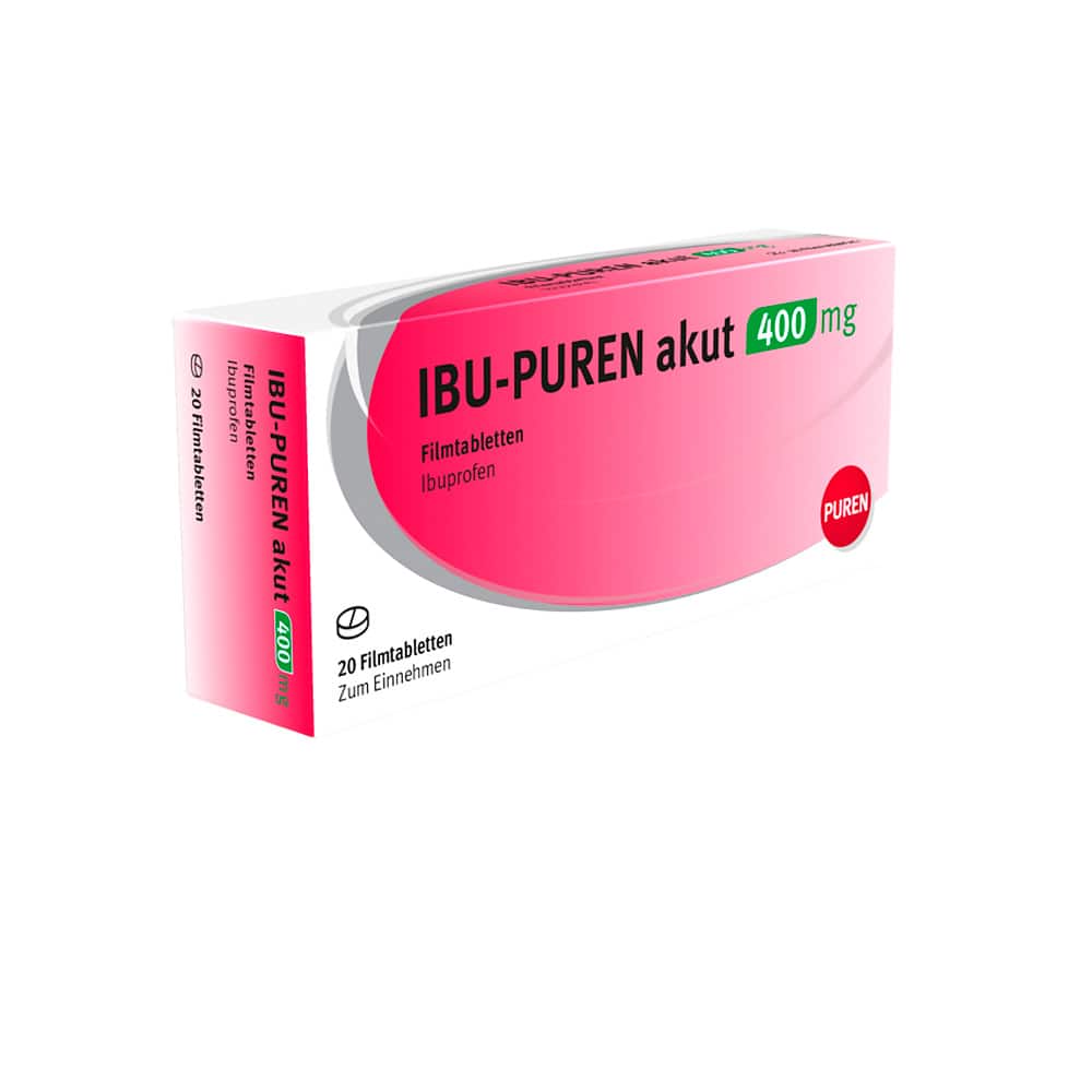 IBU-PUREN akut 400mg  20 St Filmtabletten