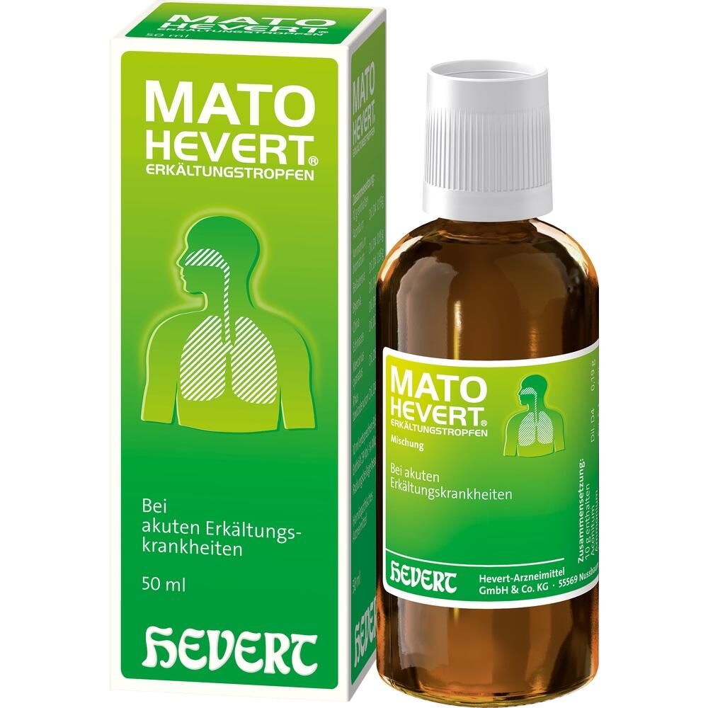 MATO HEVERT Erkältungstropfen 50 ml Tropfen