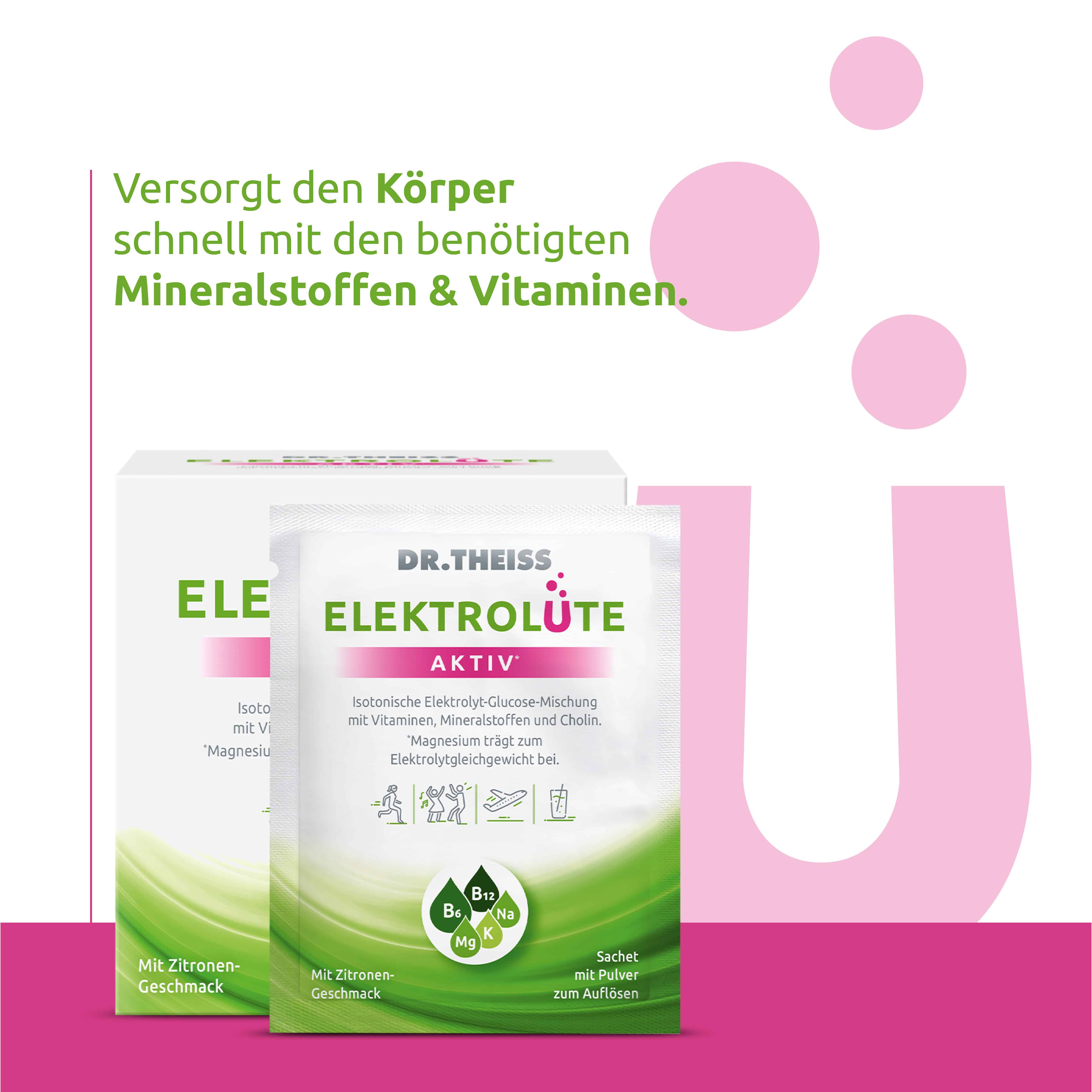 DR. THEISS ELEKTROLÜTE AKTIV 15 St Pulver