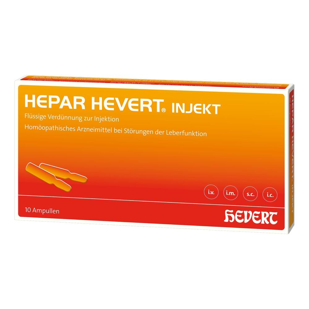 HEPAR HEVERT INJEKT 10 St Ampullen