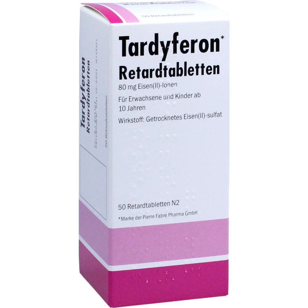 Tardyferon Depot-Eisen(II)-sulfat 80mg 50 St Retard-Tabletten