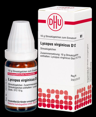 LYCOPUS VIRGINICUS D 12 Globuli 10 g Globuli