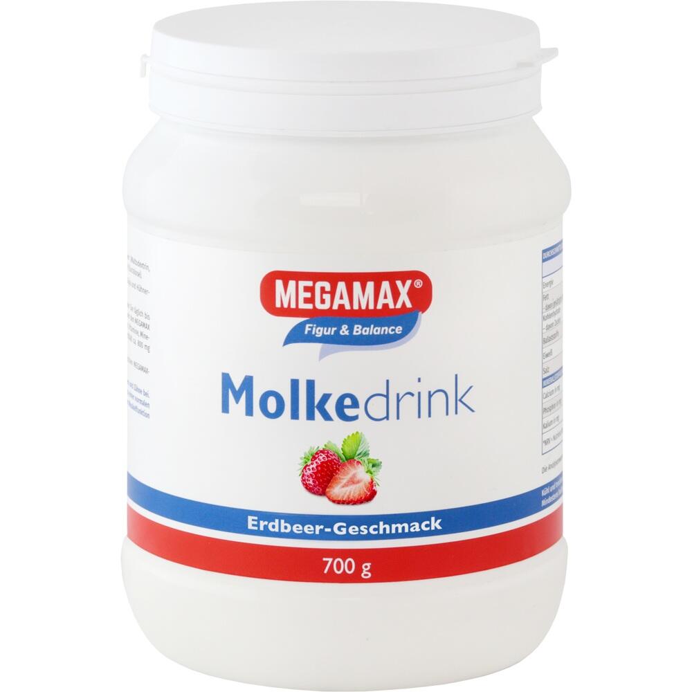 MOLKE DRINK Megamax Erdbeere Pulver 700 g Pulver