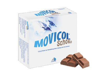 Movicol Schoko Pulver 50 St Pulver zur Herstellung einer Lösung zum Einnehmen