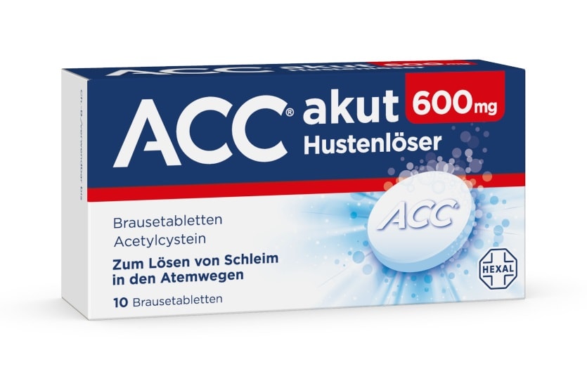 ACC akut 600mg Hustenlöser 10 St Brausetabletten