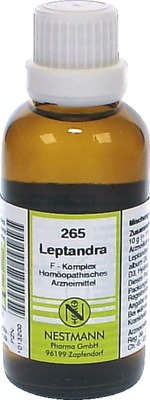 LEPTANDRA F Komplex Nr.265 Dilution 50 ml Dilution