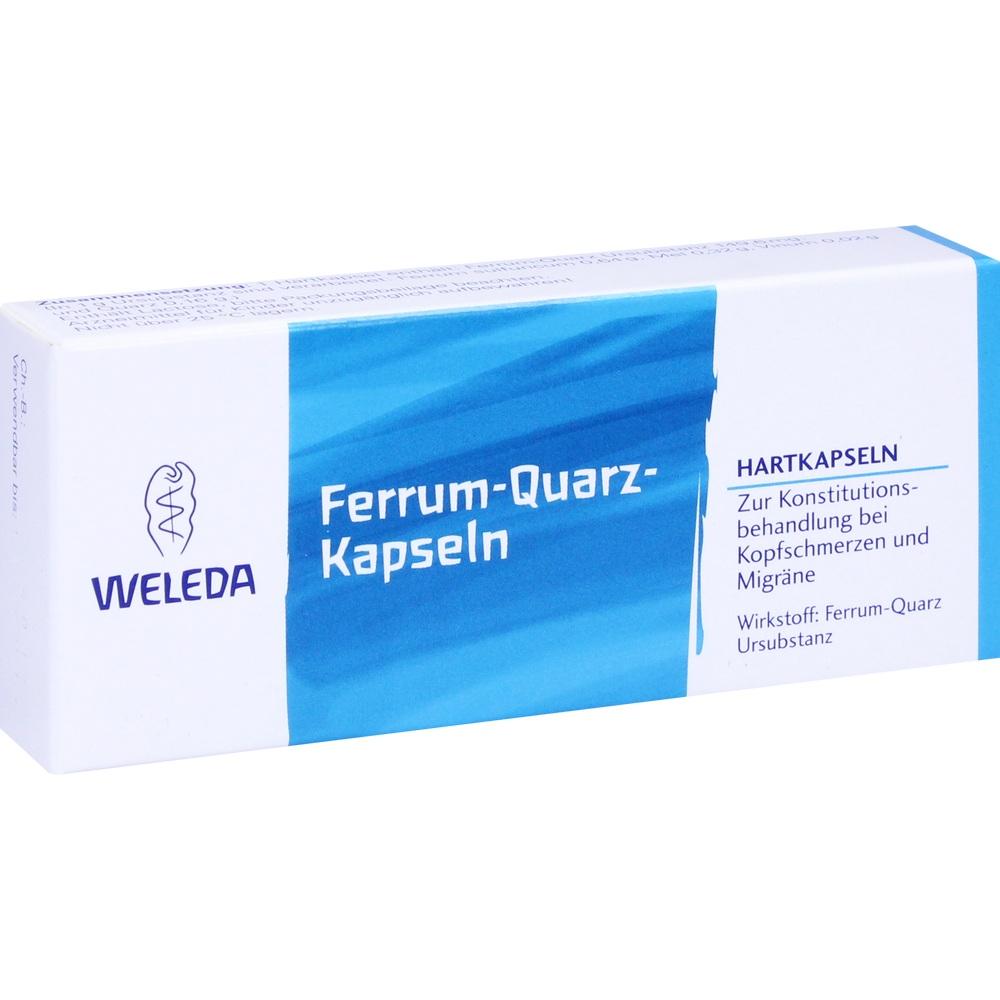 WELEDA Ferrum-Quarz-Kapseln 20 St Hartkapseln