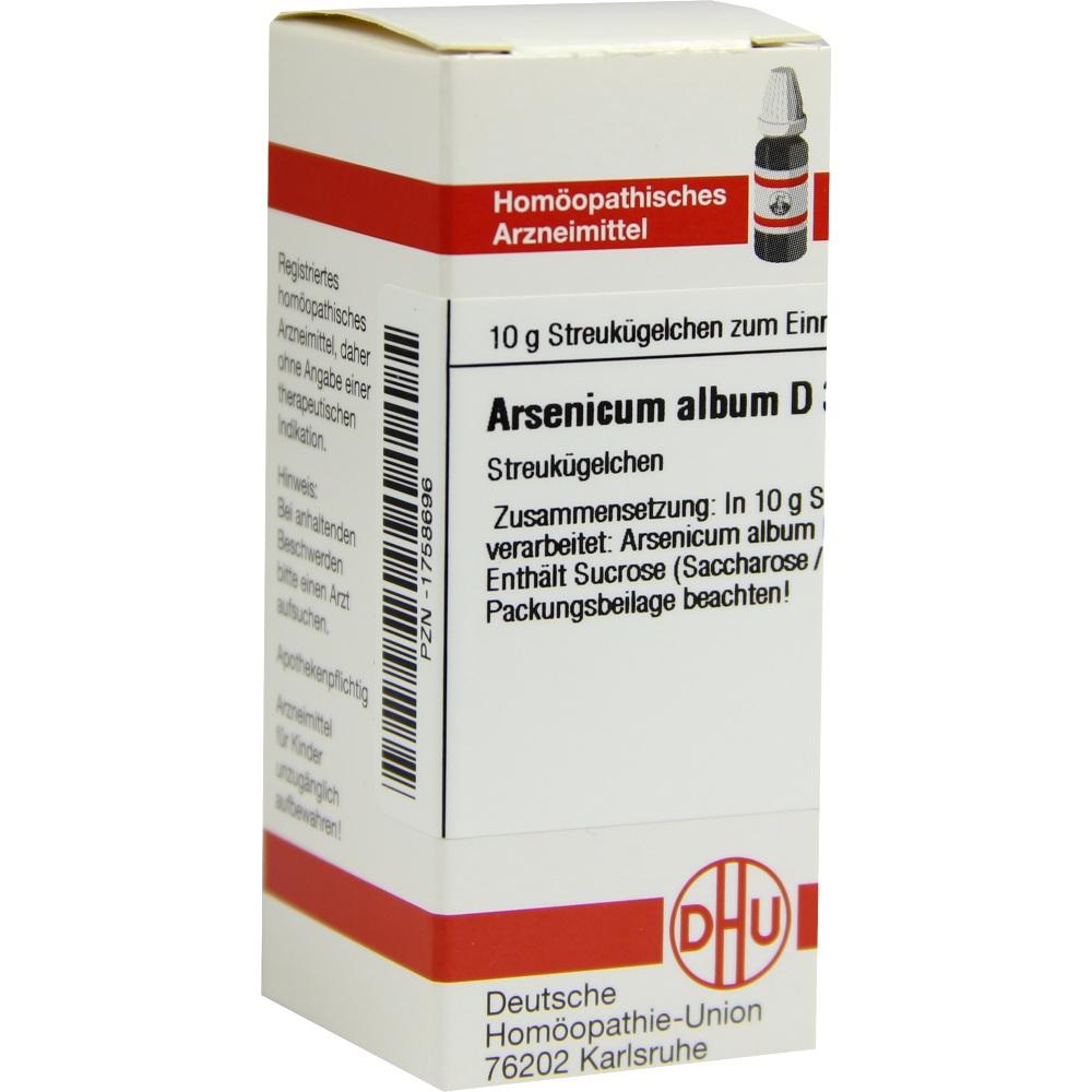 ARSENICUM ALBUM D 30 Globuli 10 g Globuli