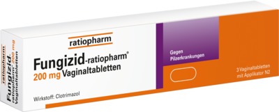 Fungizid-ratiopharm 200mg 3 St Vaginaltabletten