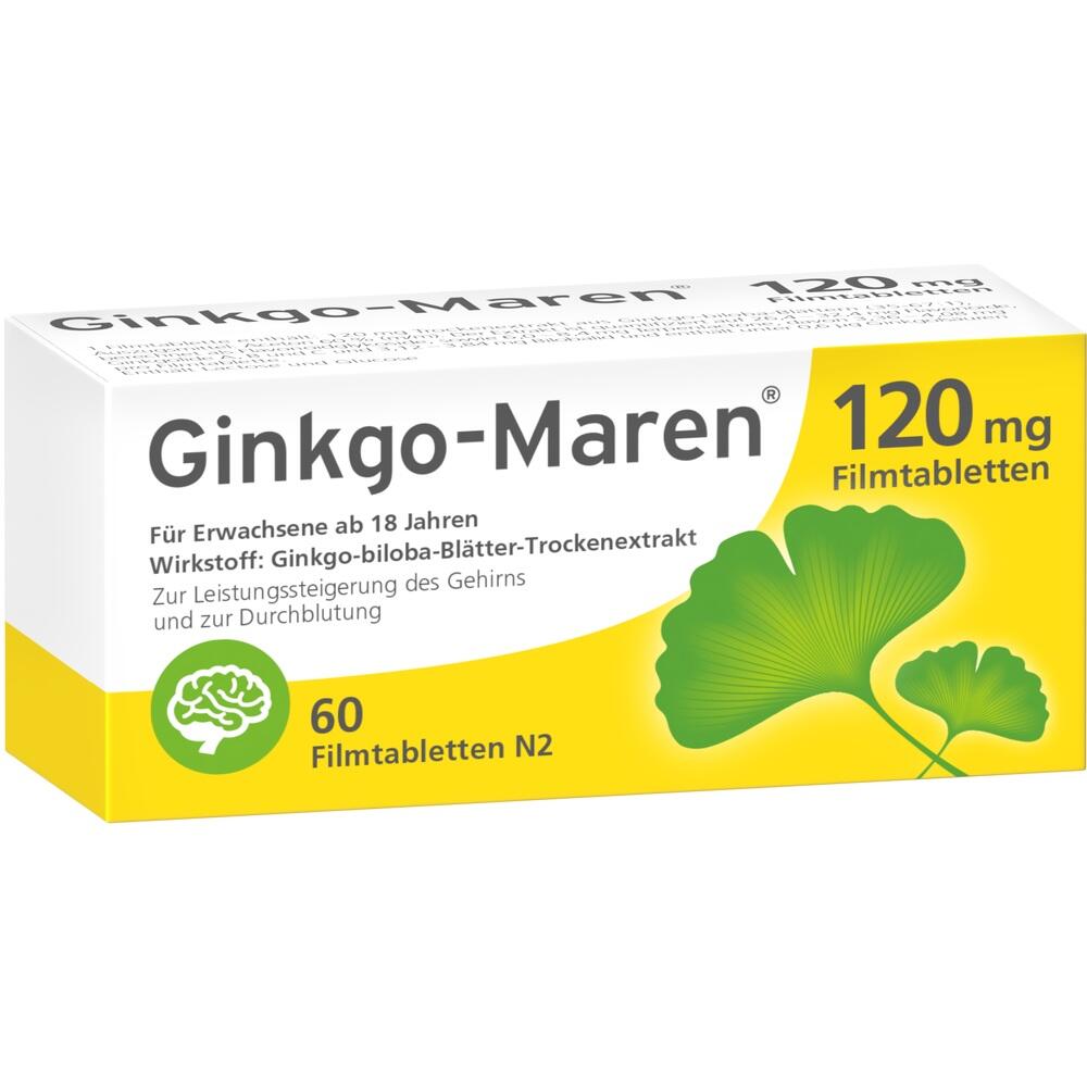 Ginkgo-Maren 120mg 60 St Filmtabletten